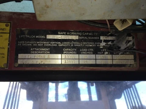 Taylor Forklift Face Plate #2529.jpg