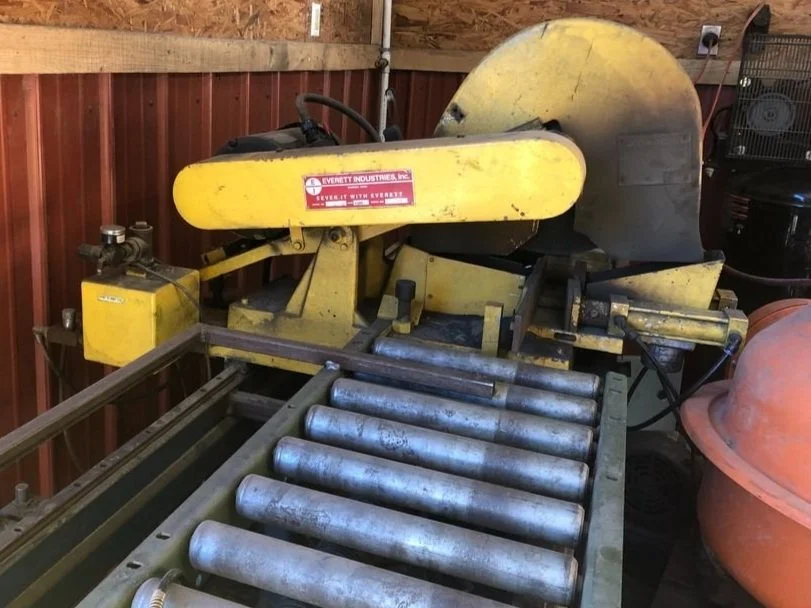 2927 Everett Chop Saw — Pallet Machinery Group