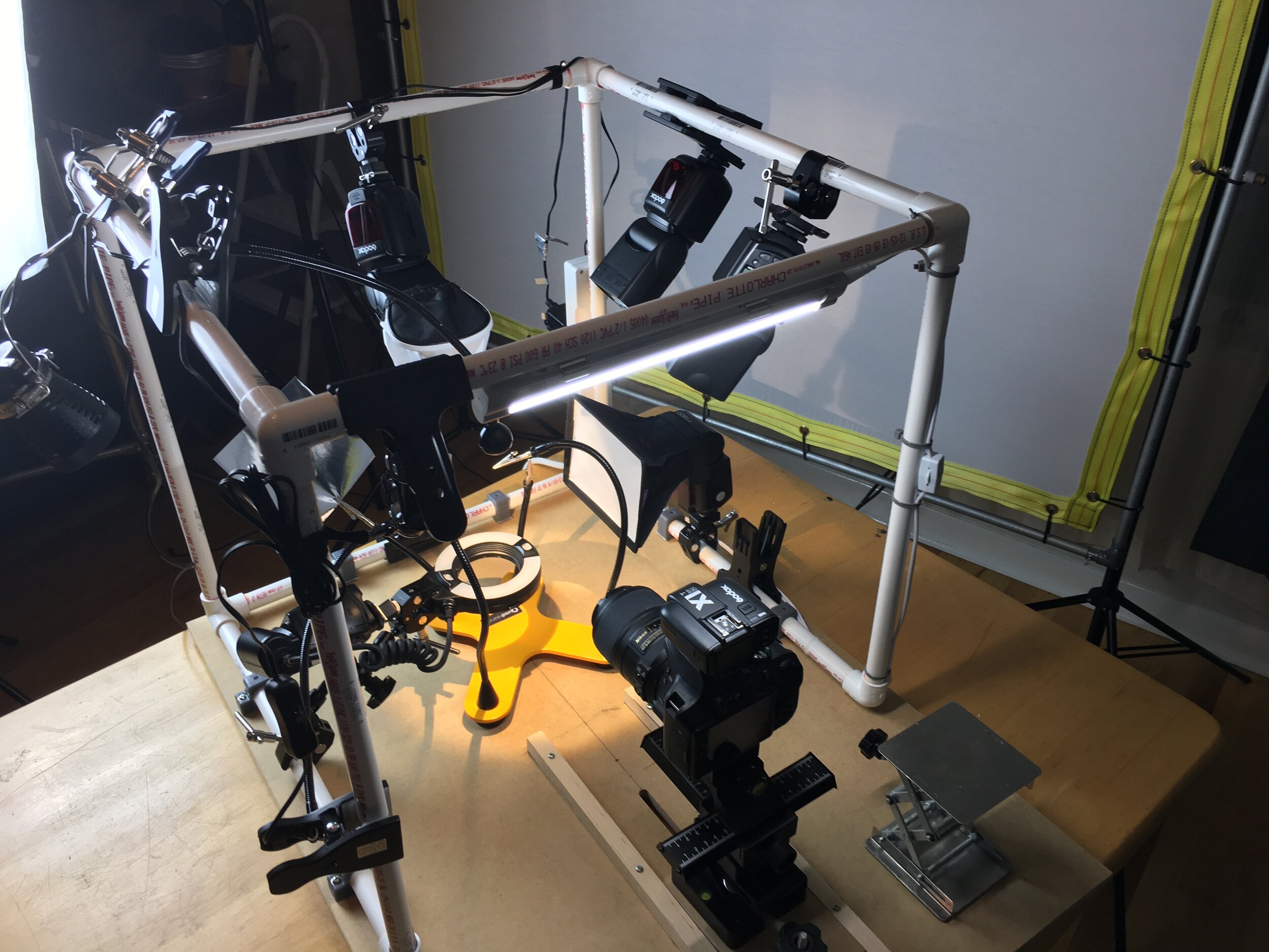 The Macro Lighting Cage - Fully Loaded