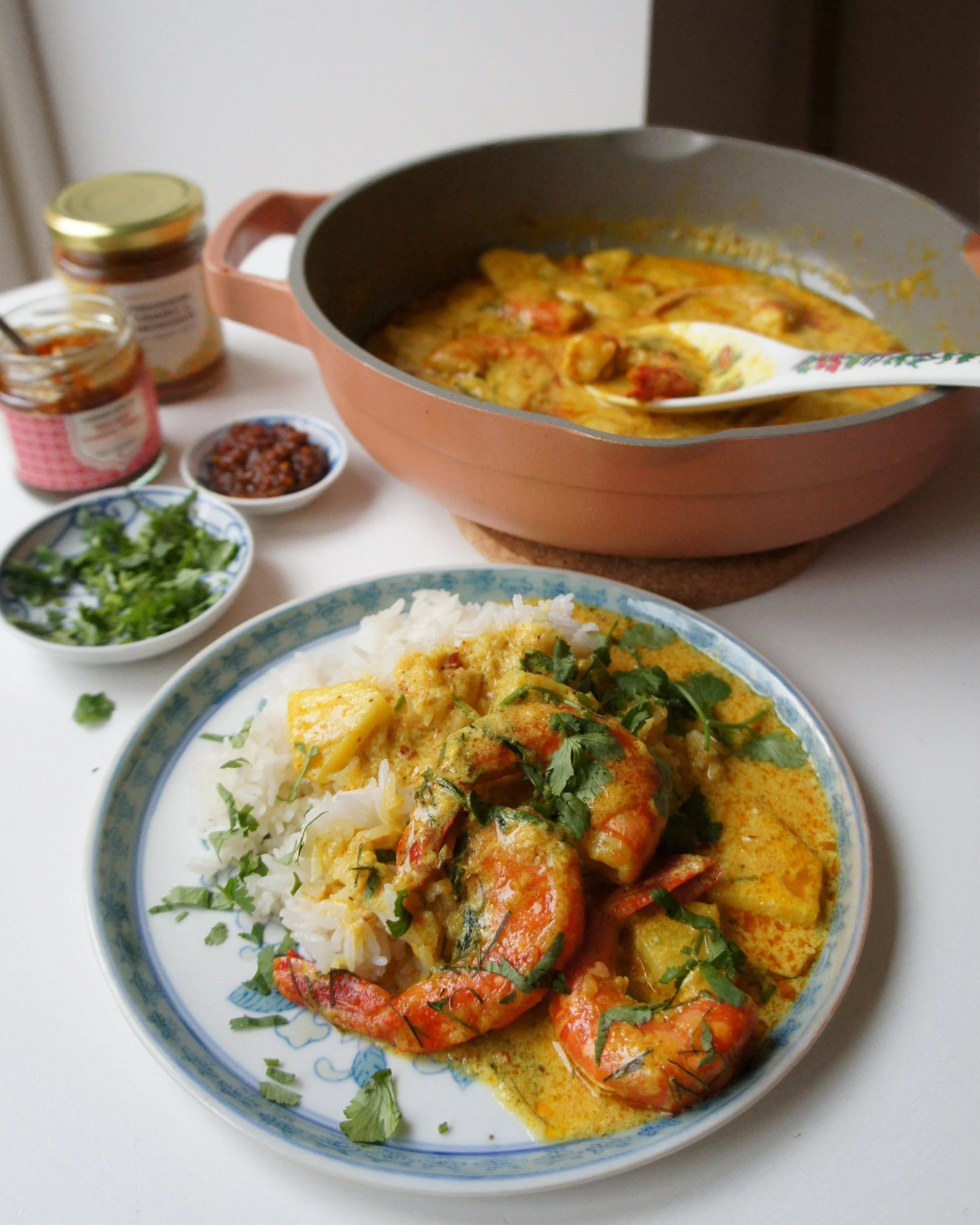 PERANAKAN PRAWN &amp; PINEAPPLE CURRY