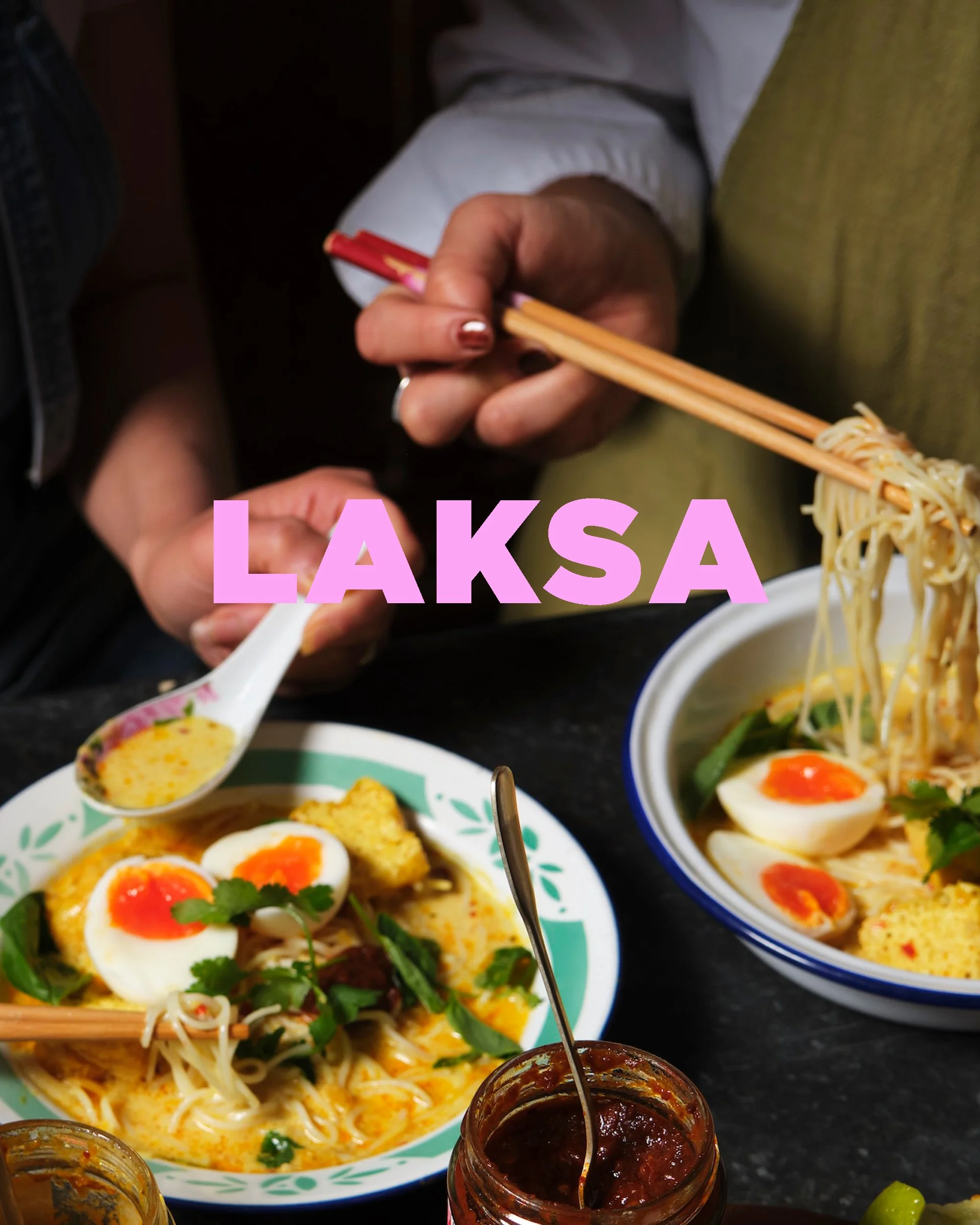 Curry Laksa with Prawns/ Tofu Puffs
