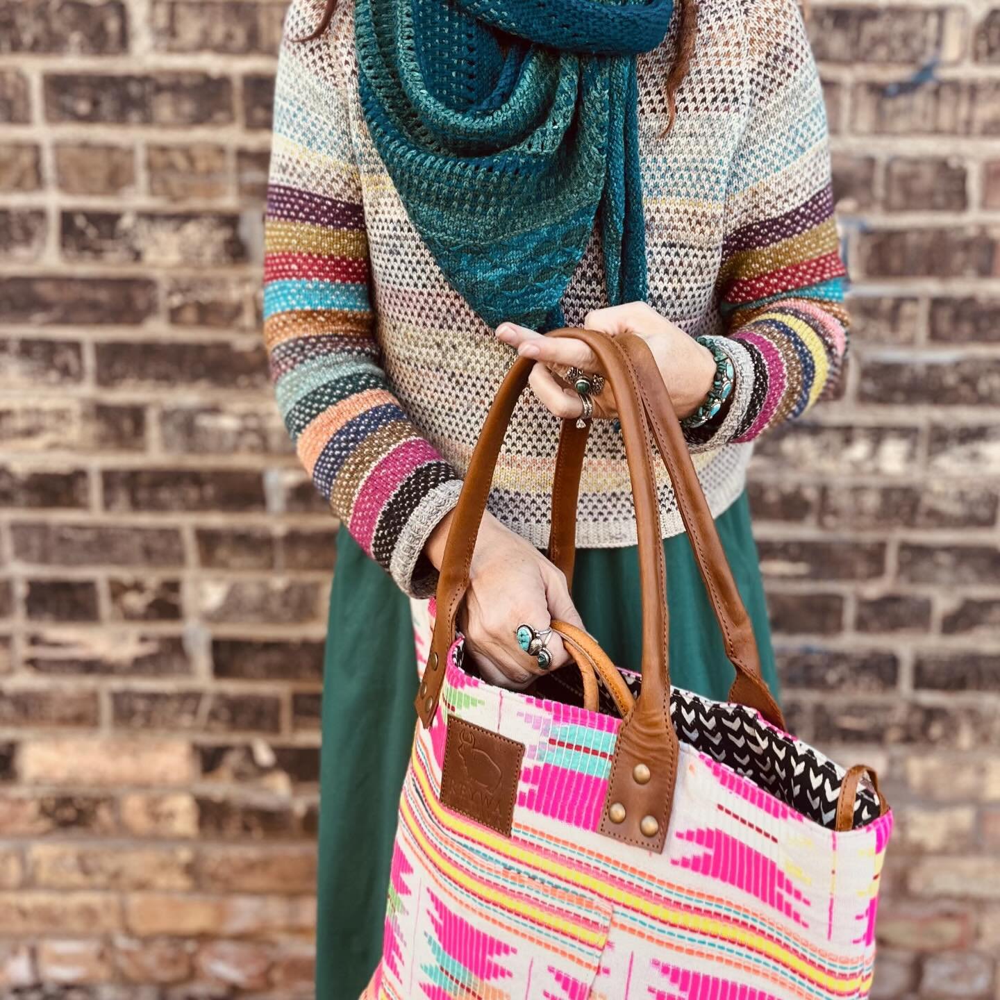 20% OFF sitewide with code ERIC20 still going strong!!! Here I&rsquo;m showing the Bucket Tote and Classic Bucket Bag made by our partners @khushbubrand ; some fabrics are selling out of these bags so here&rsquo;s a friendly reminder that if you want