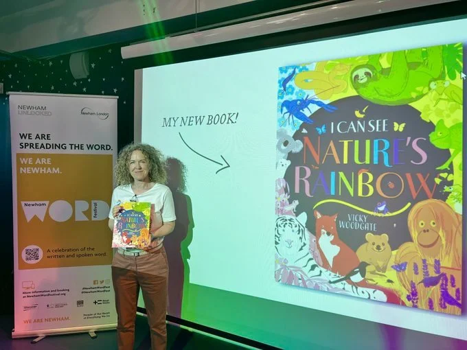 WORD FESTIVAL Newham. Book event for I Can See Nature's Rainbow