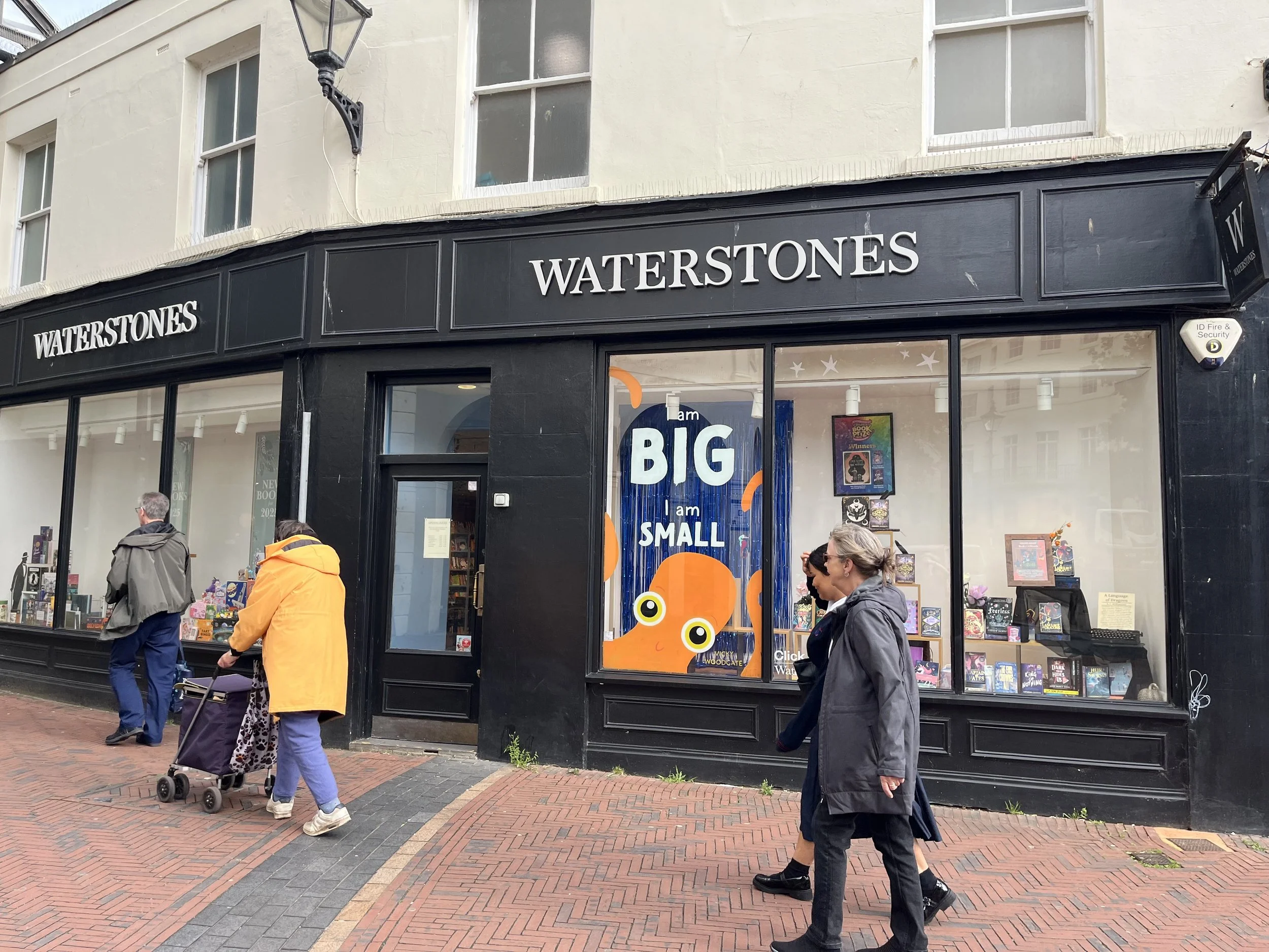 New WINDOW at Waterstones Worthing.