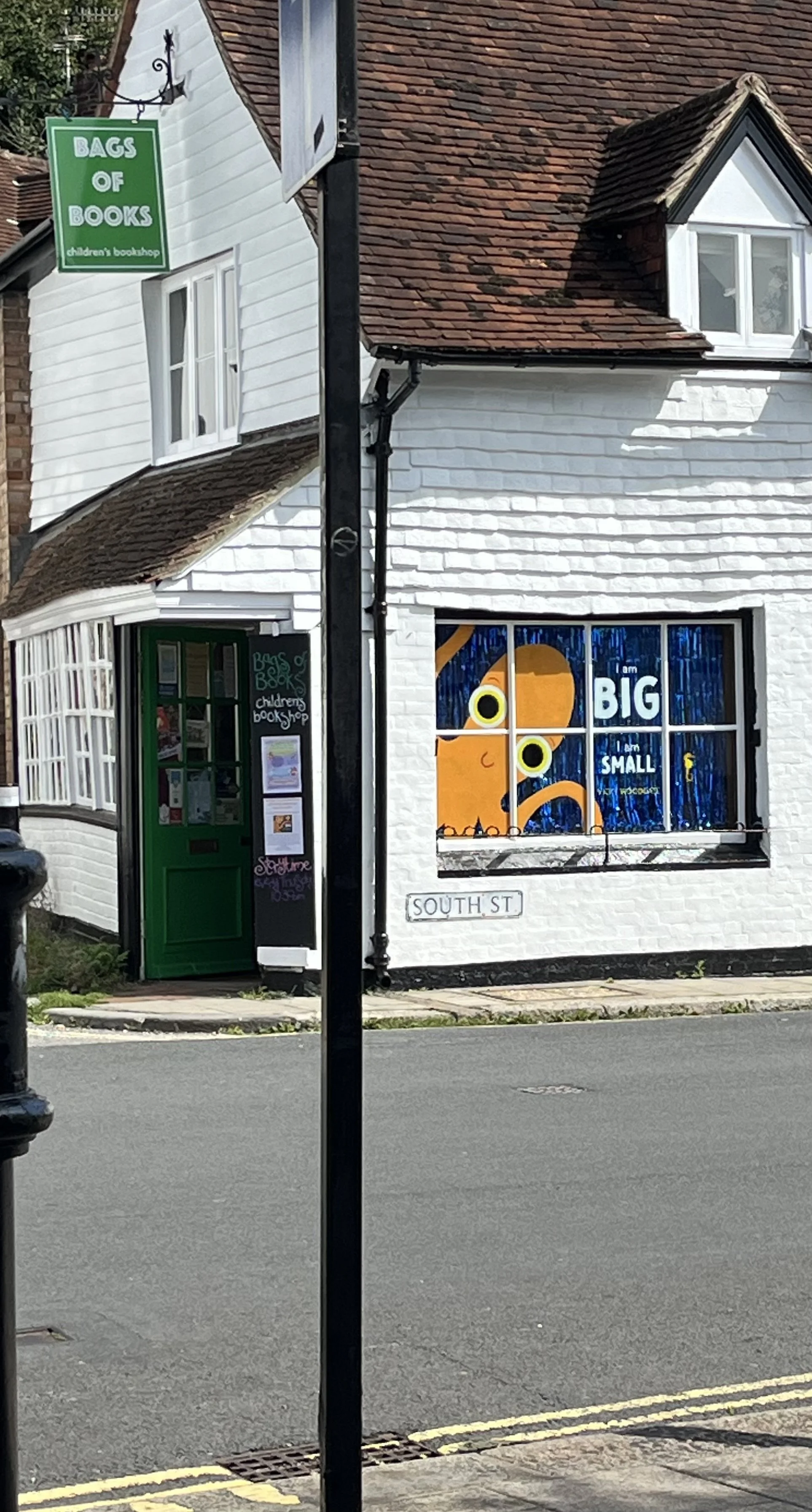 MORE window painting - LEWES Sussex.