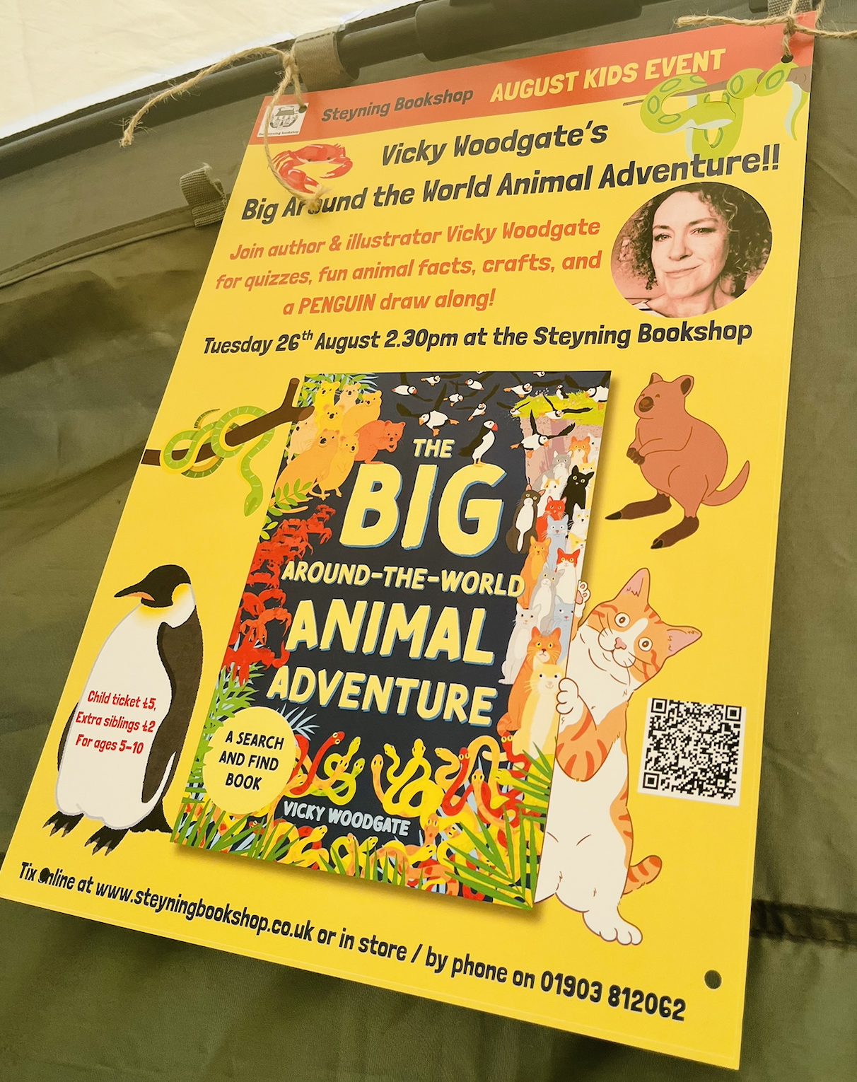 EVENT Steyning - The BIG Around-The-World Animal Adventure