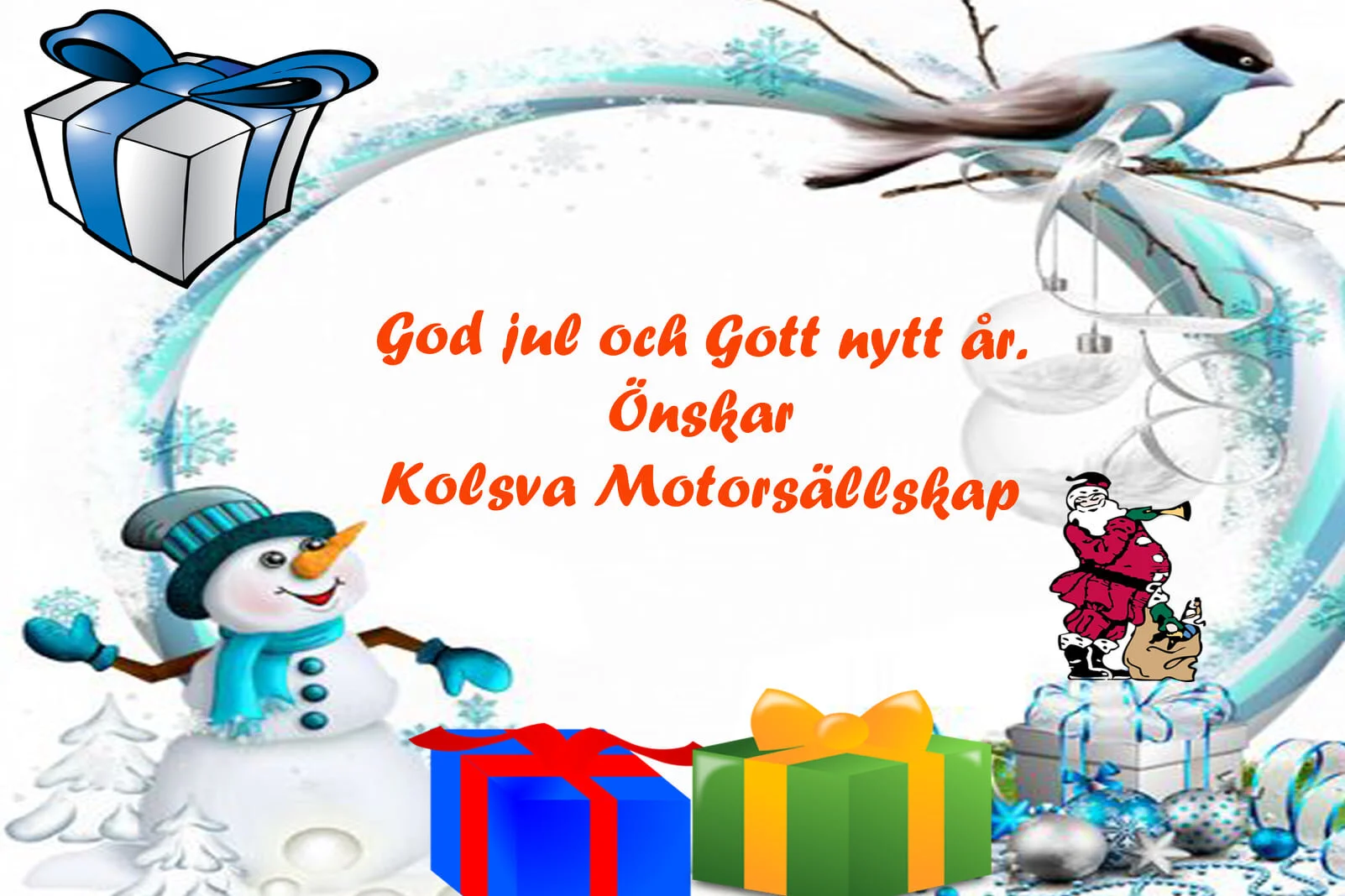 God Jul &amp; Gott Nytt År