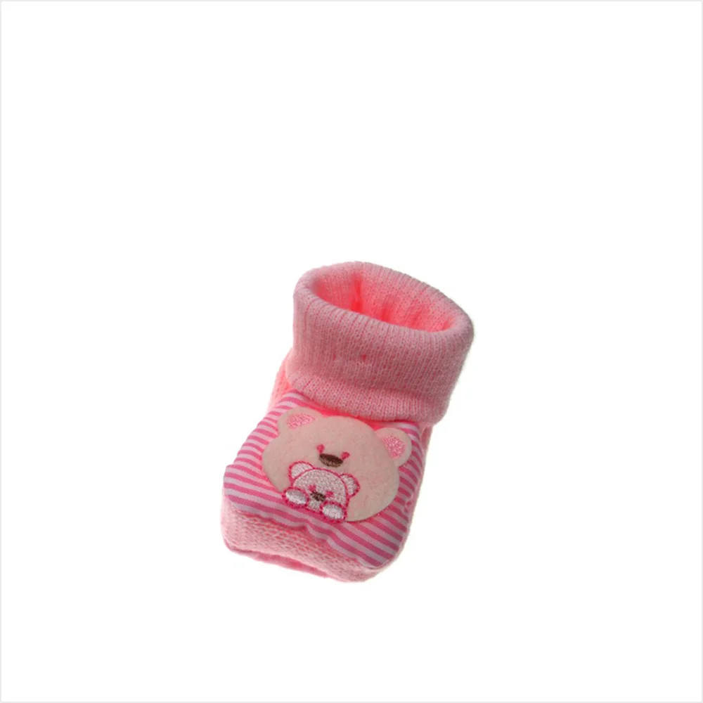 Bear Bootees Pink