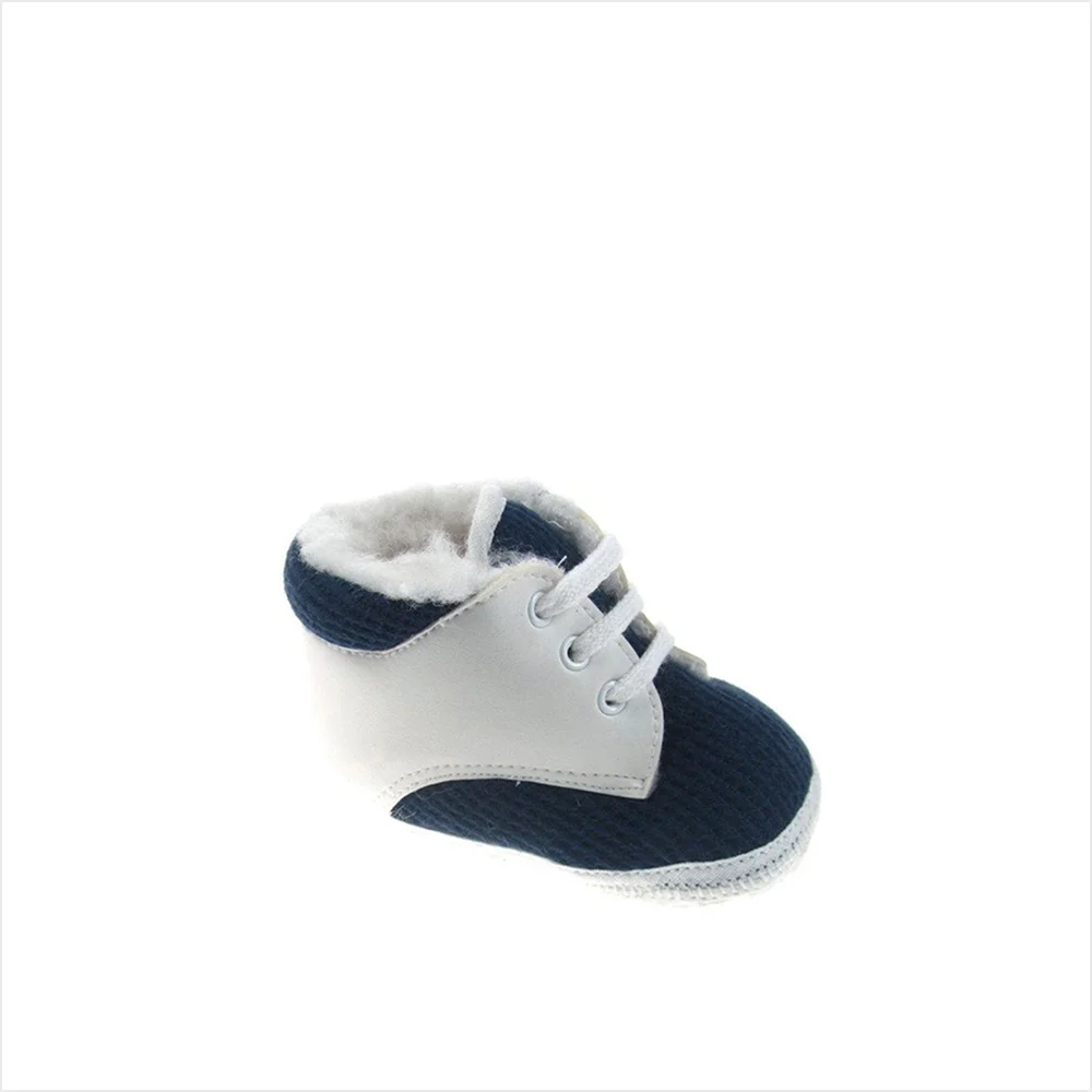Soft Soled Boys Shoes Navy