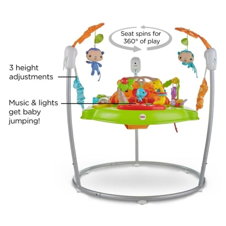 fisher price jumperoo roaring rainforest