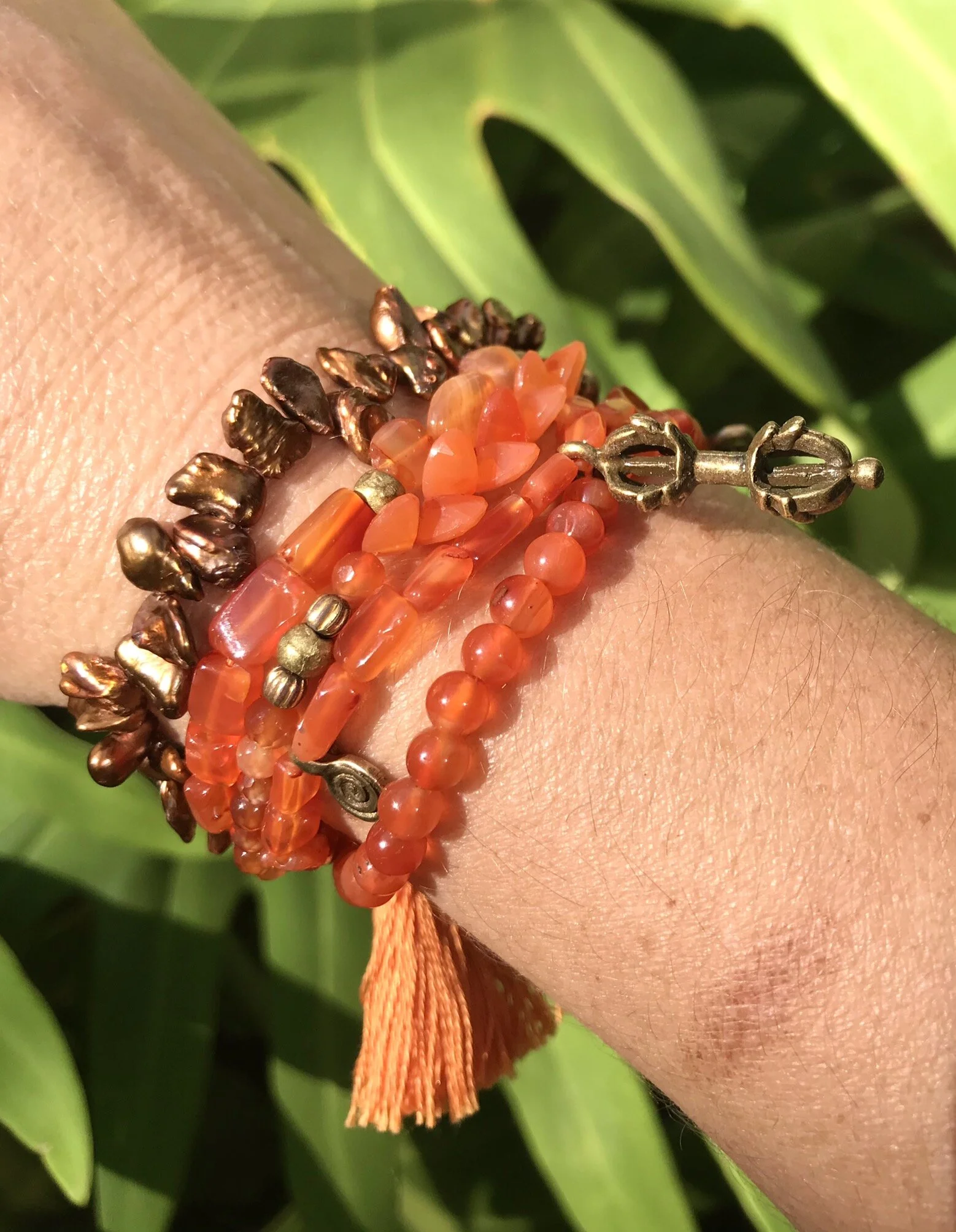 Carnelian bracelet
