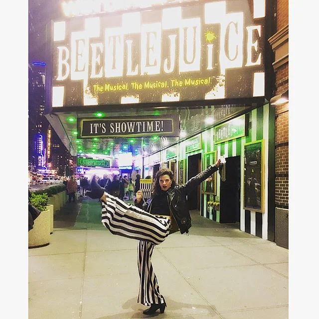 Beetlejuice! Beetlejuice!Beetlejuice!! My sis was in town and we went to see the new Beetlejuice Musical on Broadway. It was AWESOME. I&rsquo;m bummed that I don&rsquo;t take advantage of living in NYC and see shows more often. Why do I always wait u