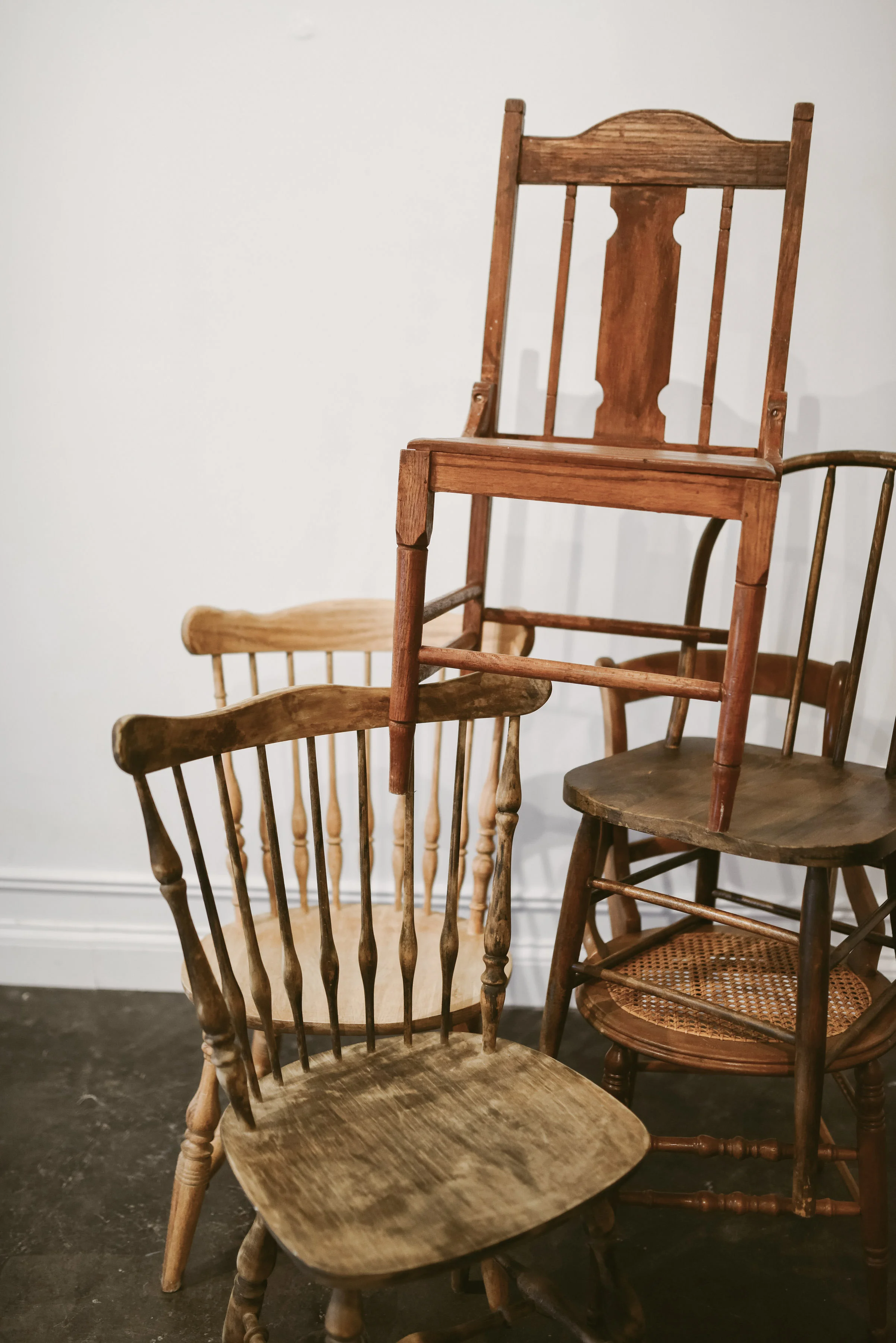 Mismatched Dining Chair Stack.jpg