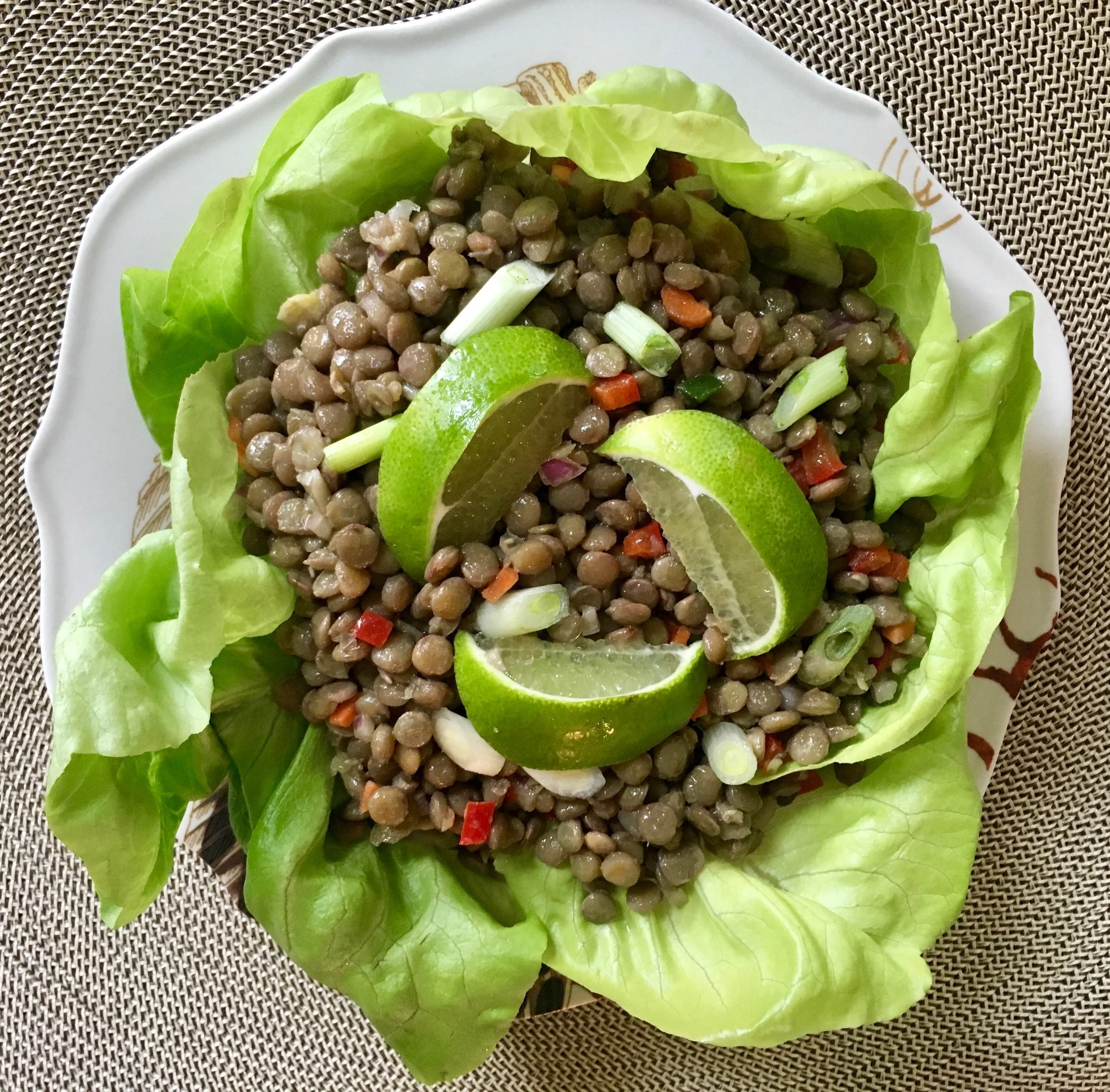 CARIBBEAN LENTIL SALAD