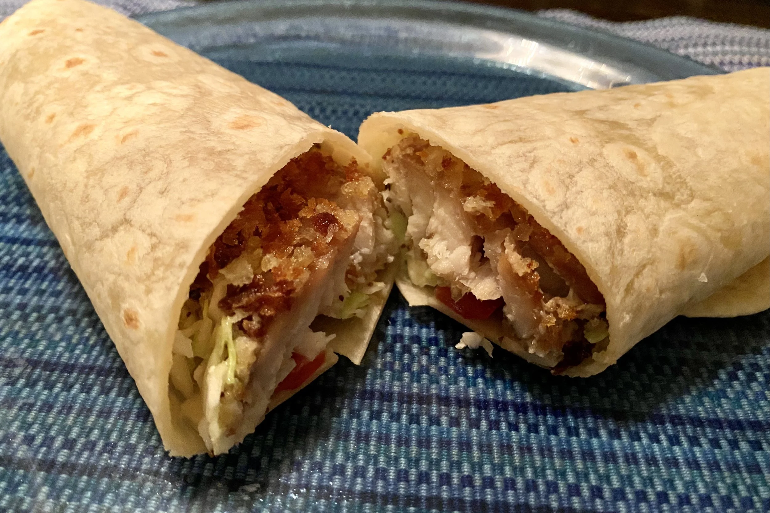 TILE FISH/BLUE CHEESE COLESLAW TACOS