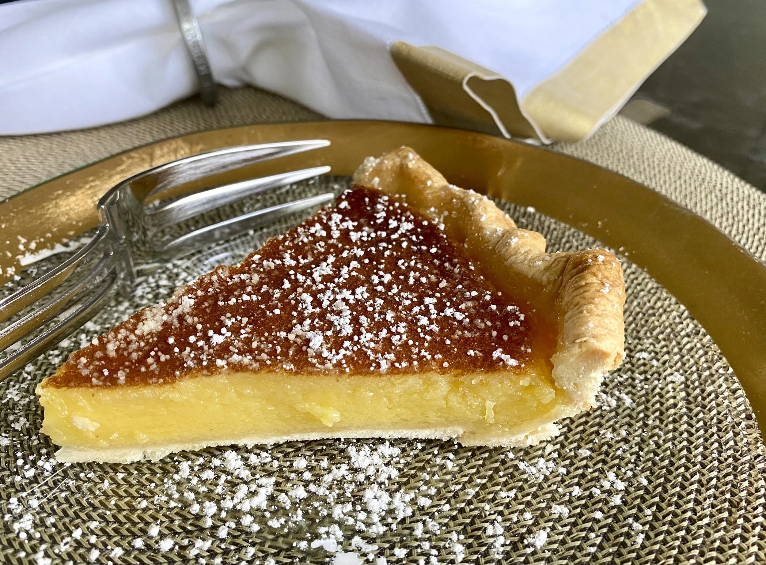 ZESTY LEMON CHESS PIE
