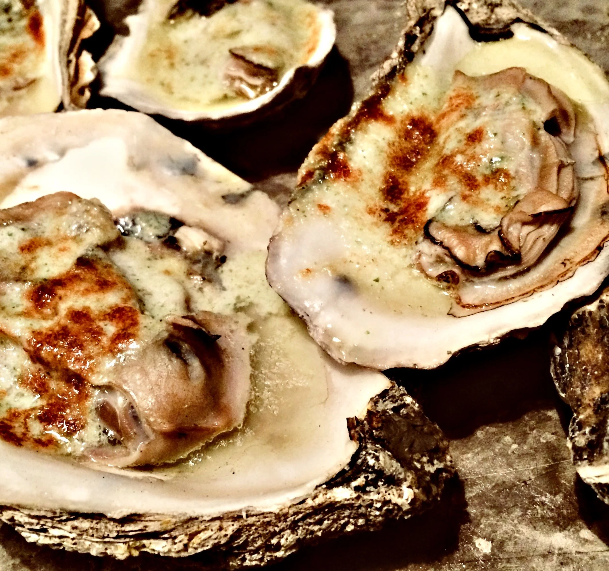 CHARBROILED OYSTERS A LA LEON'S — AHomeChef