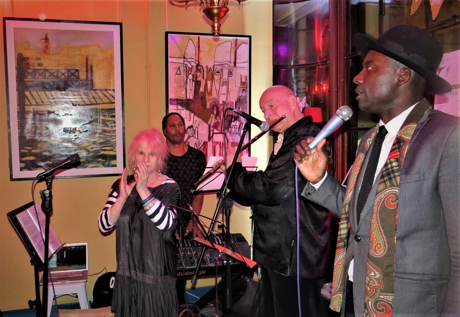 Carol Grimes, Richard Bundy, Paul Cheneour and Randolph Matthews