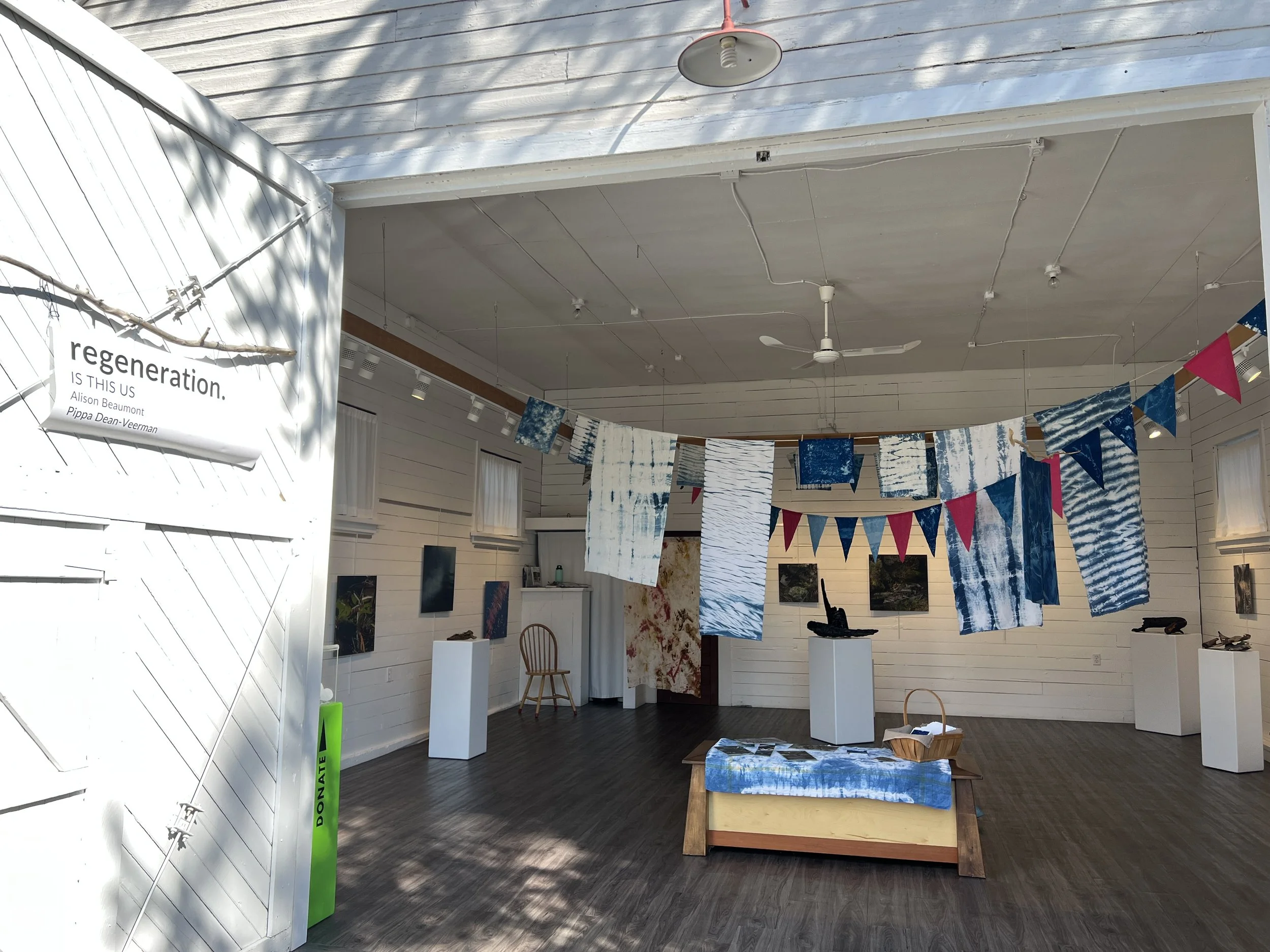 Image of exhibition shown at Hidden Garden Gallery in 2025