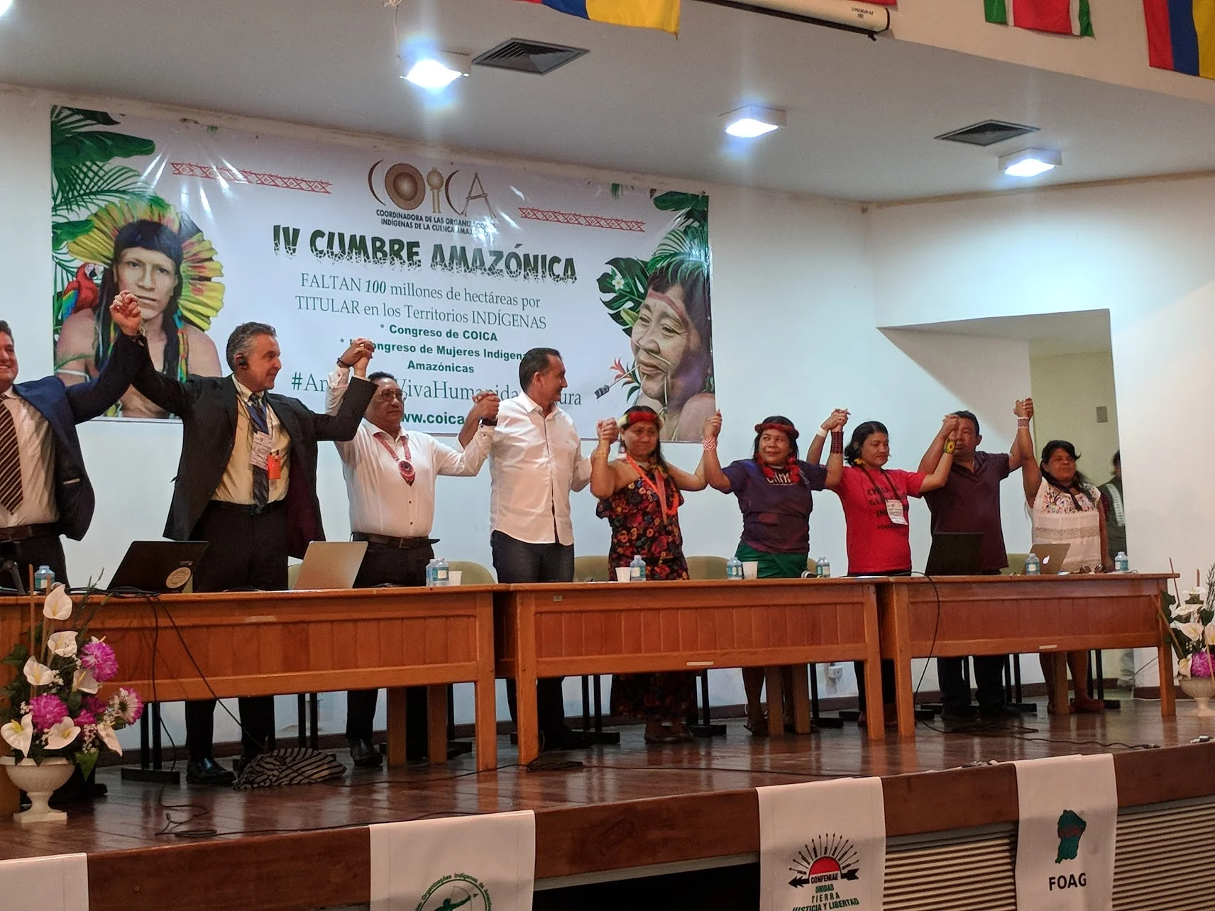 Briefing and Consultation at the COICA Assembly