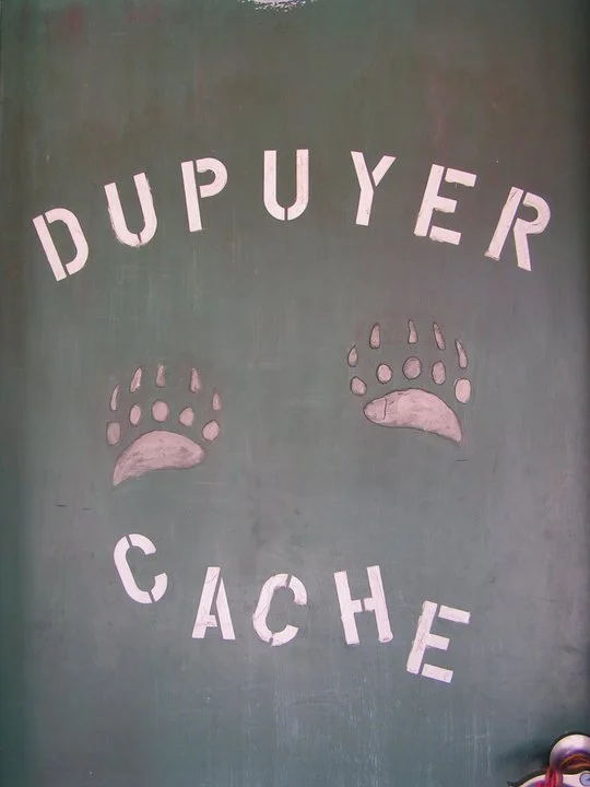 a funny conversation at the Cache