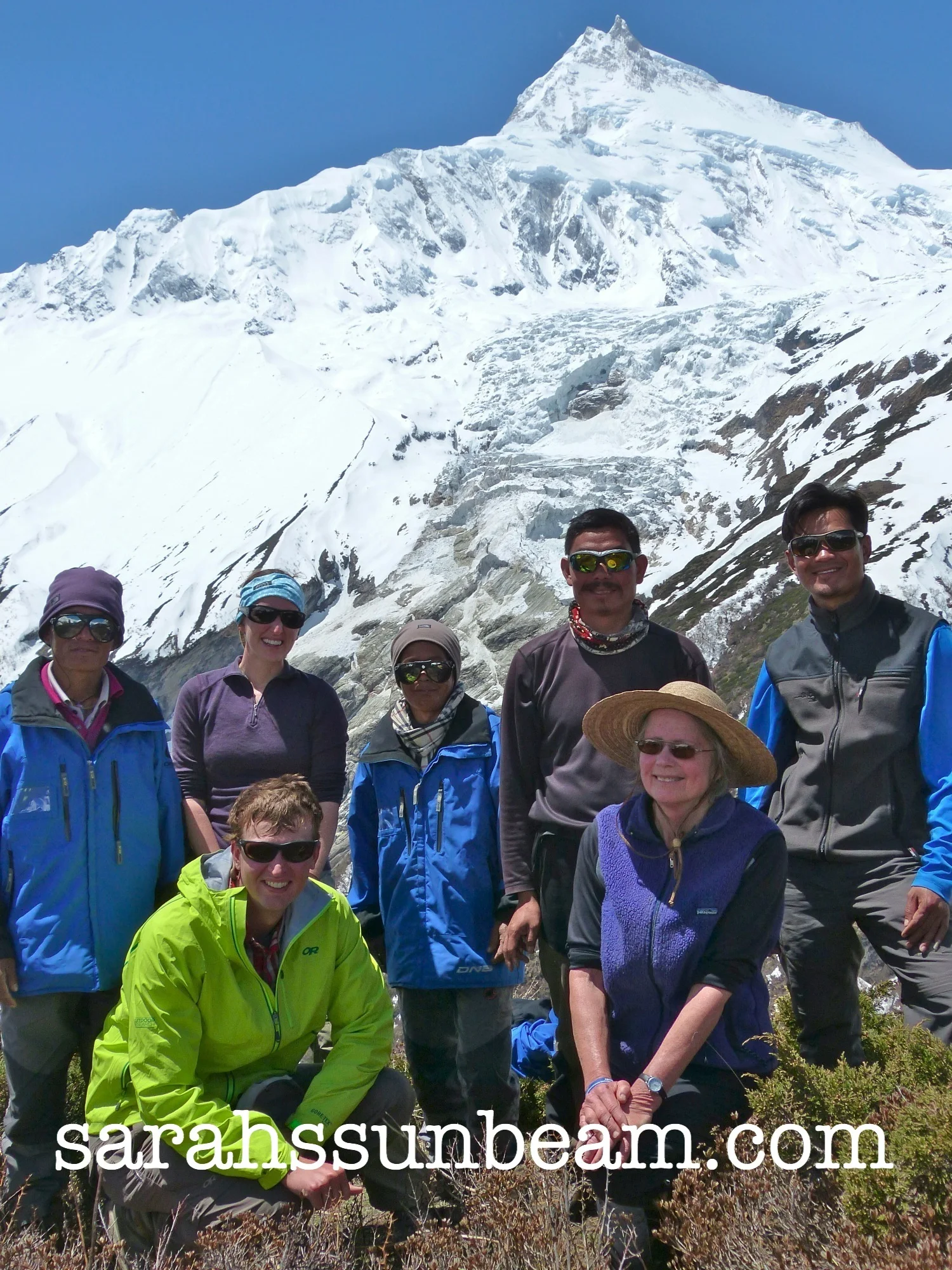 Left to right: Khadga, Sarah Padum, Raijbir, Sune. Front: Ryan &amp; Jennifer.&nbsp;