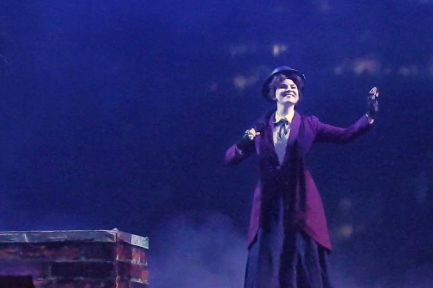 Mary Poppins in "The Dream Goes On"