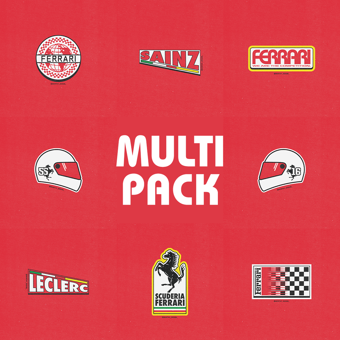 Red Wallpaper Multipack (8 Sets)
