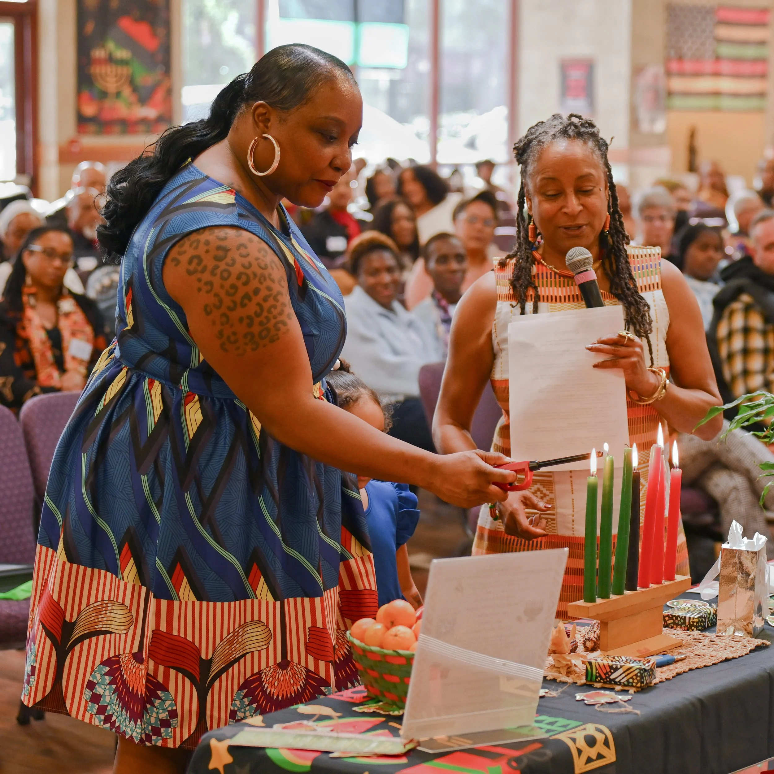 La Viola Lighting Candle w Kristee.jpg