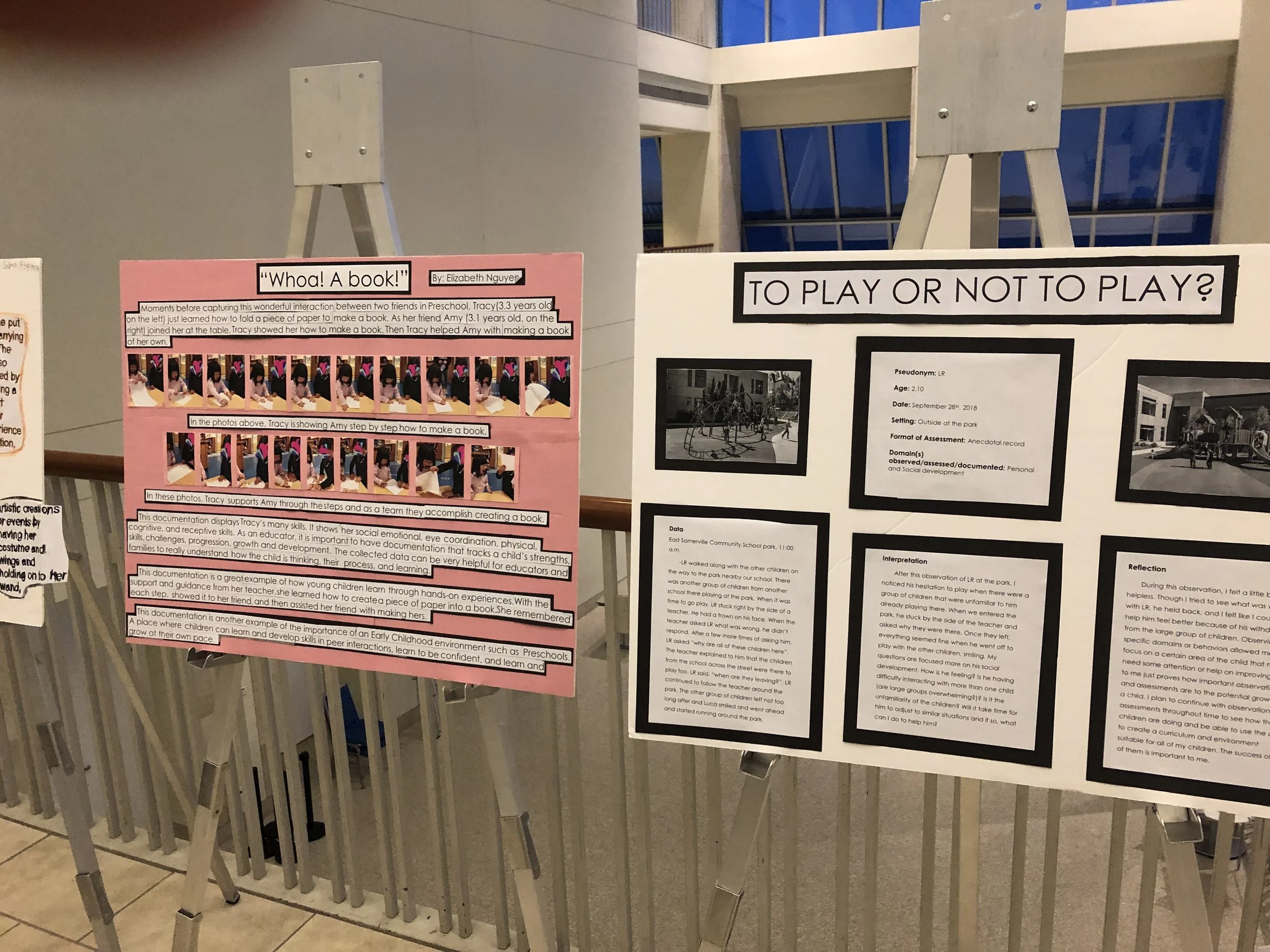 Umass Boston ECE Students Display Their Research 