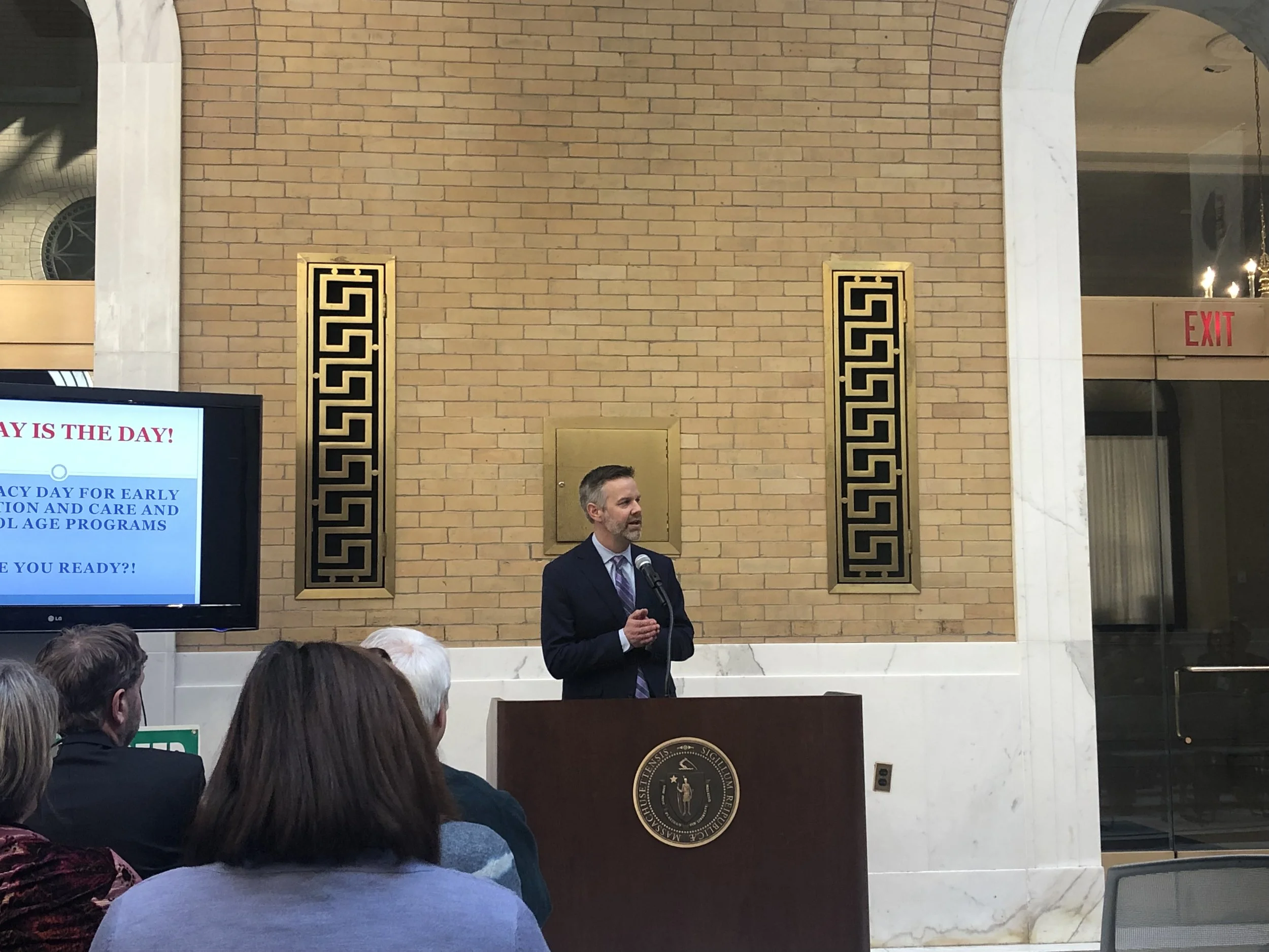 Video: MA Early Education and Care Commissioner Tom Weber Speaking At Advocacy Day 