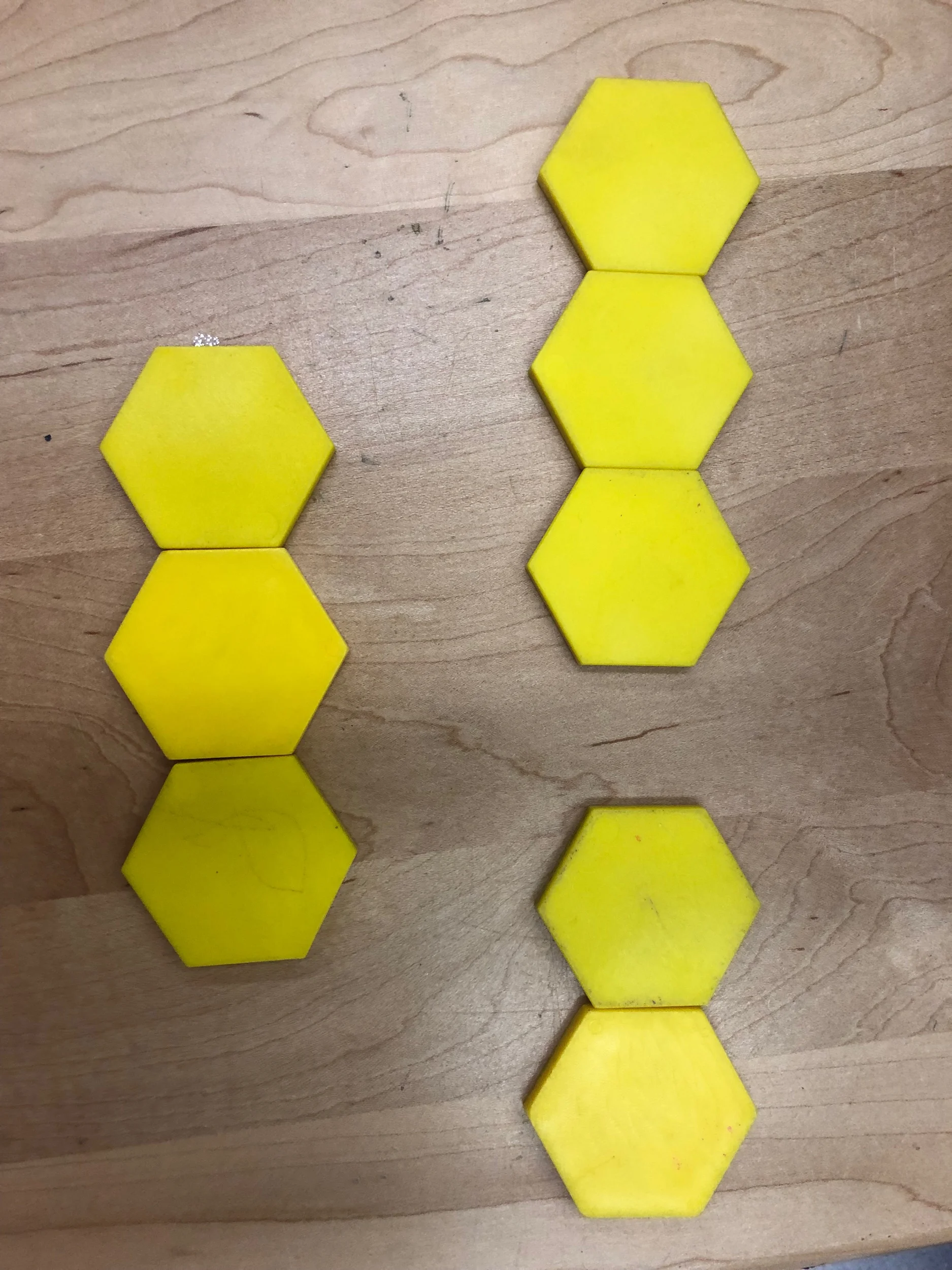 Not All Hexagons Are Yellow...