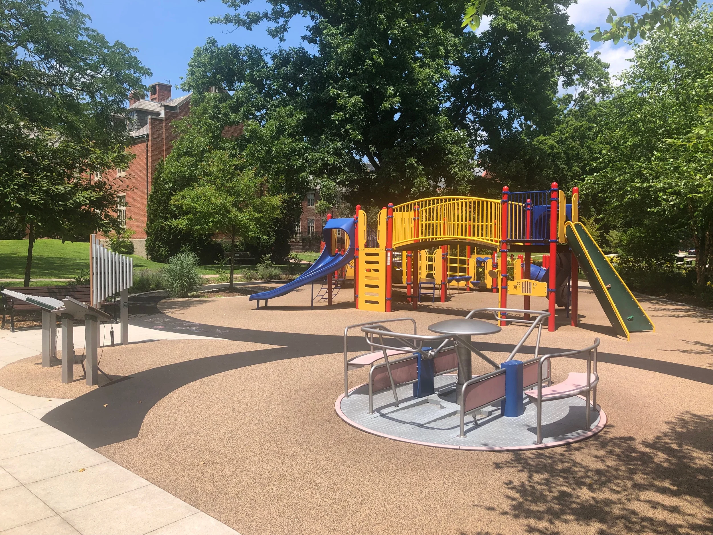 Playground In Pictures: Perkins School For The Blind’s Playground