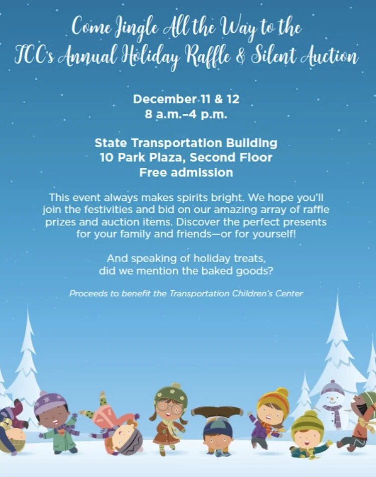 <strong>The Transportation Children’s Center’s (TCC) annual Holiday Festival Will Be December 11 and 12</strong>