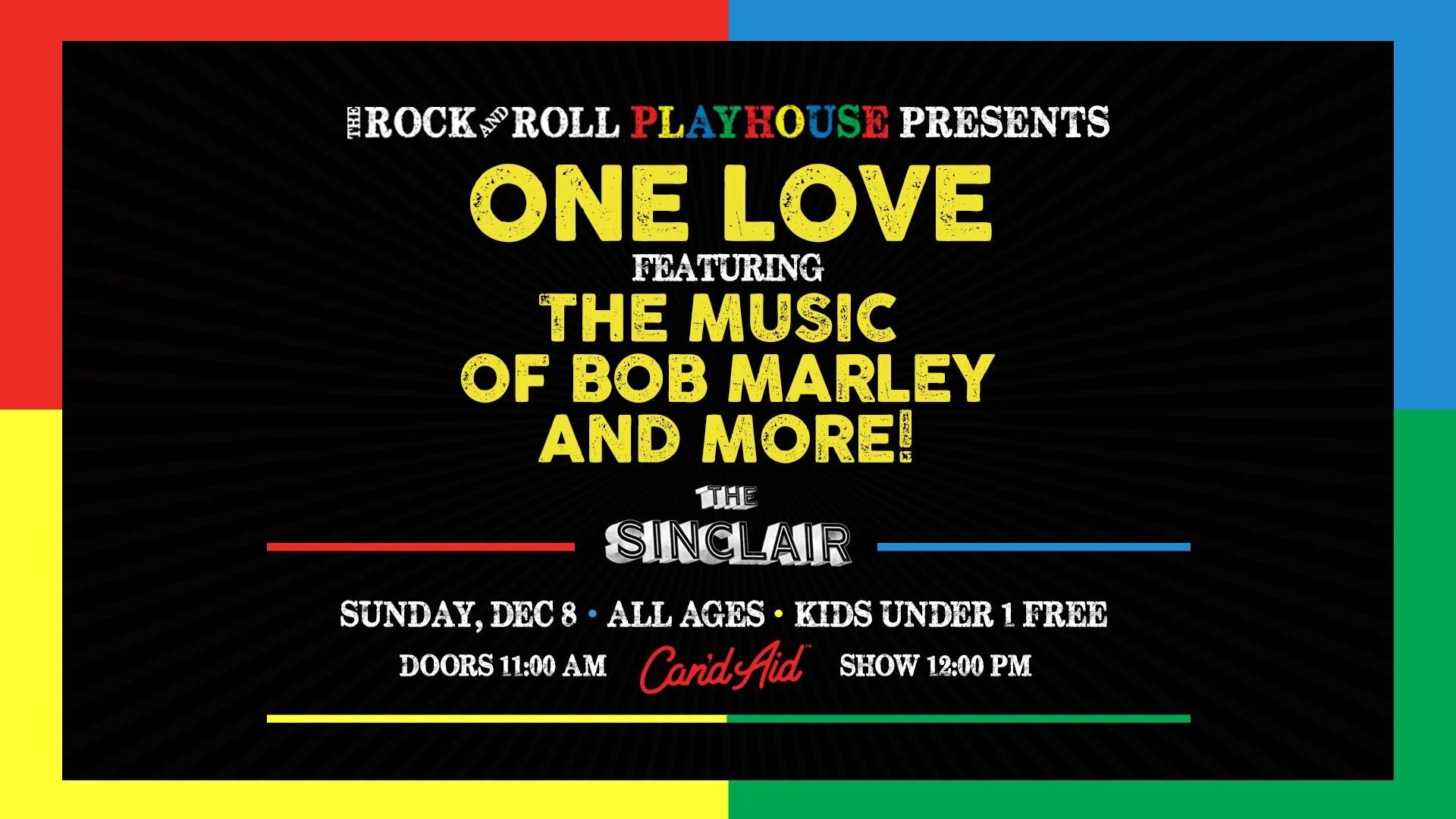 Reggae For Kids Show at The Sinclair December 8th
