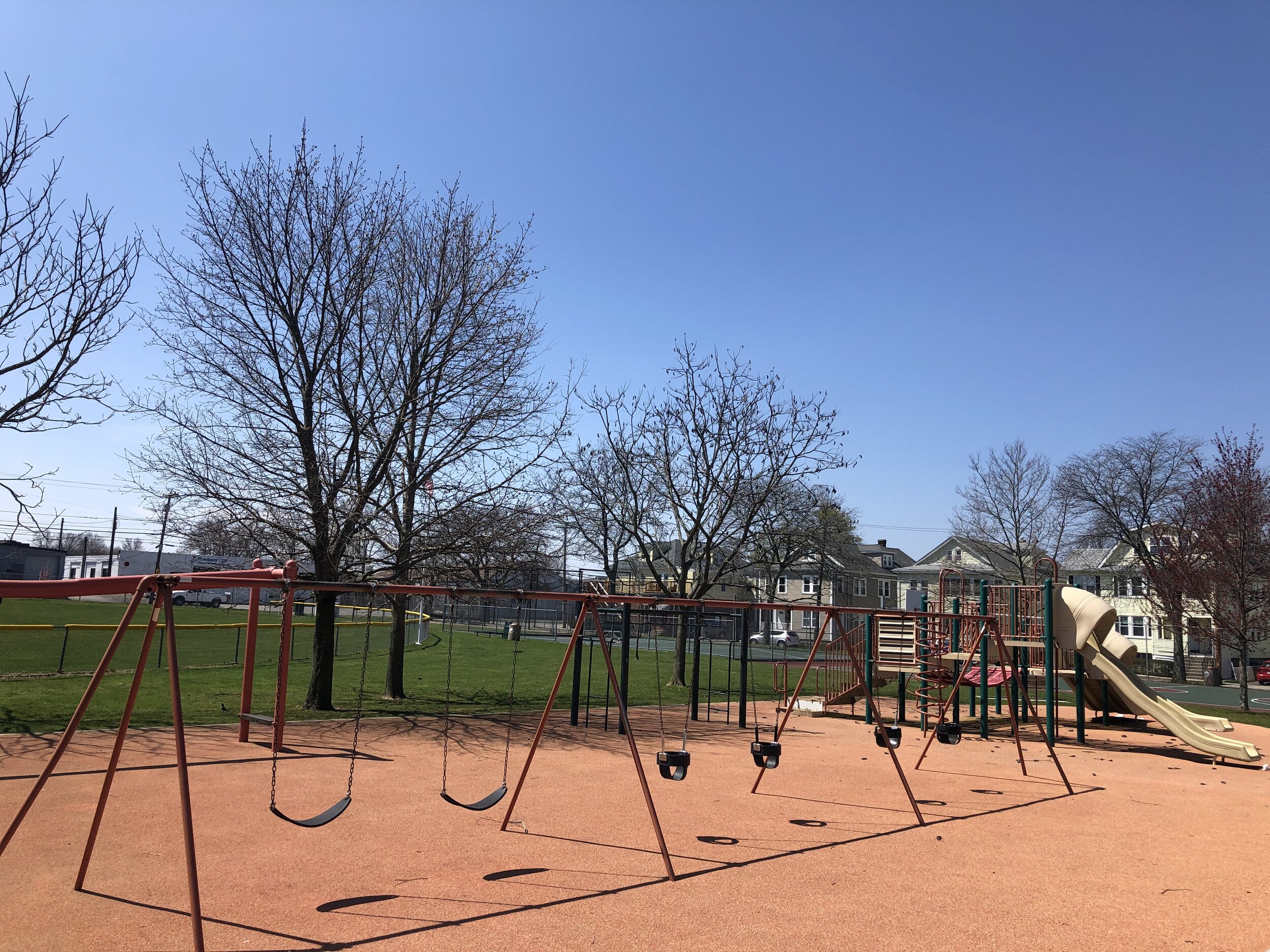 Playground In Pictures: Bemis Playground and Park (Watertown) 