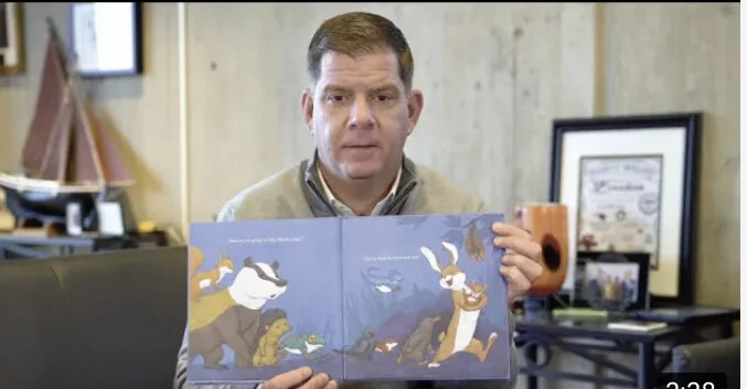 Boston Mayor Marty J. Walsh Reads Bedtime Stories