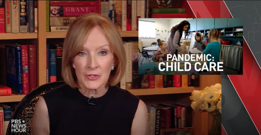 PBS News Hour Reports on Child Care and COVID-19 