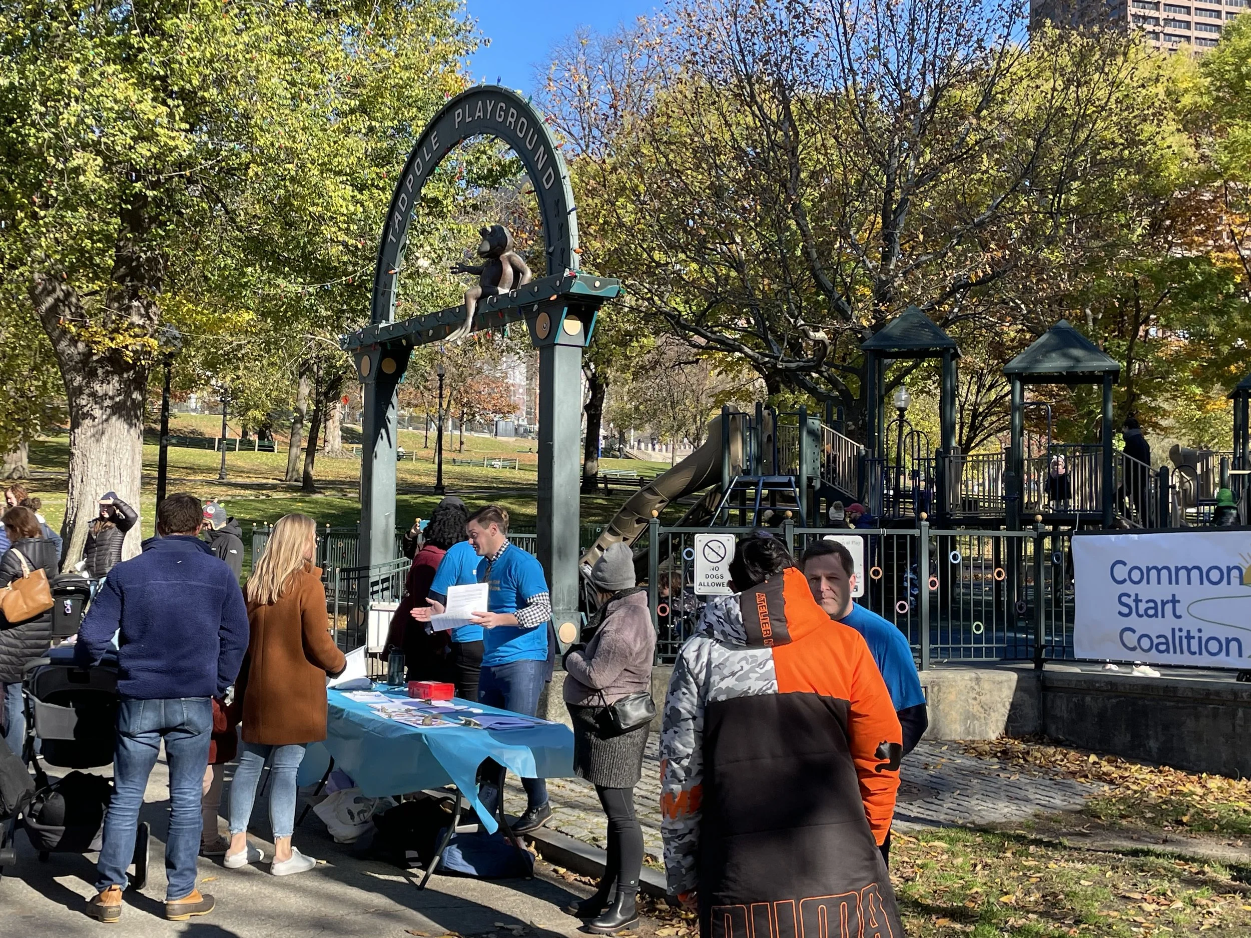 Photos of Common Start Coalition Rally on The Boston Common 