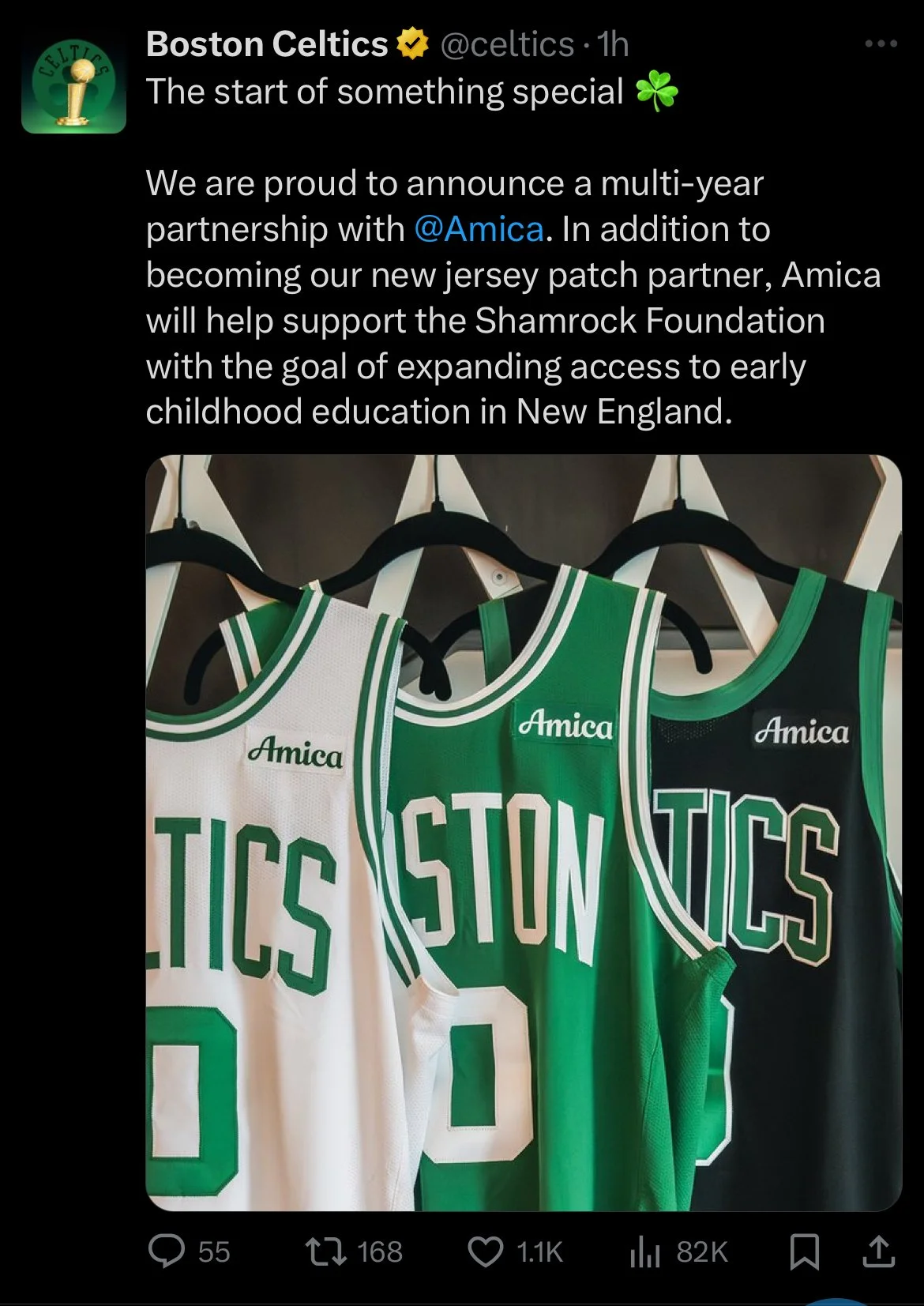 Boston Celtics Announce New Partnership to Support Early Childhood Education in New England