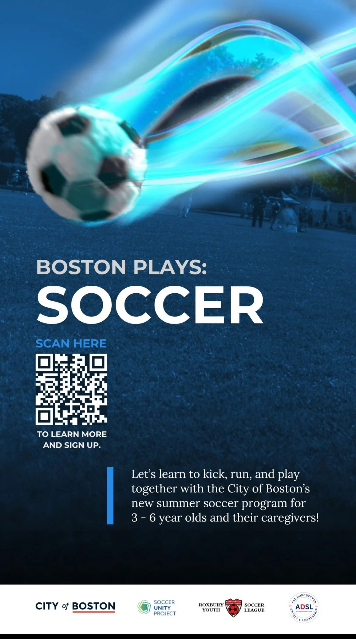 Boston Expands Youth Programs with 'Boston Plays: Soccer' for 3-6 Year Olds
