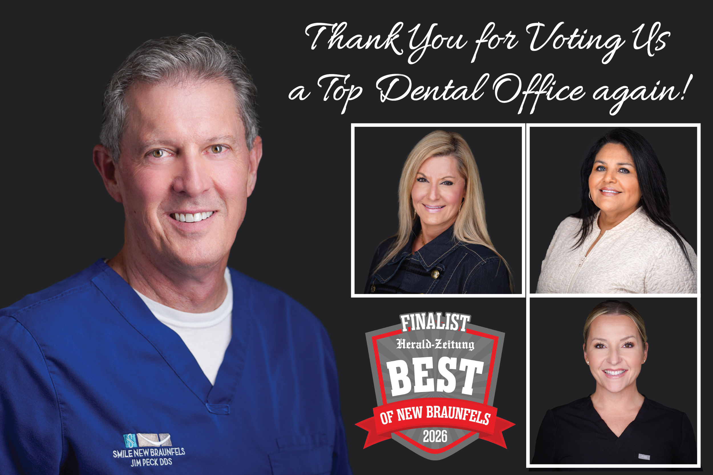 Smile New Braunfels Voted a Top Dental Office Again in 2026