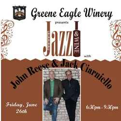John Reese Project at Greene Eagle Winery
