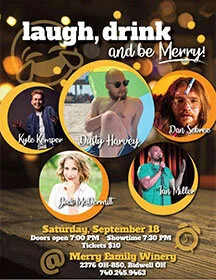 Merry Family  Winery's Laugh, Drink and Be Merry