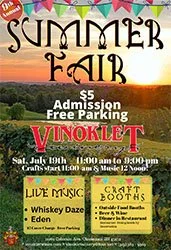 Vinoklet Winery - Summer Fair 2025