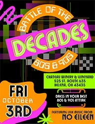 Chateau Winery & Vineyard - Battles of the Decades
