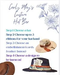Grand River Cellars - Carly's Custom Hat Bar