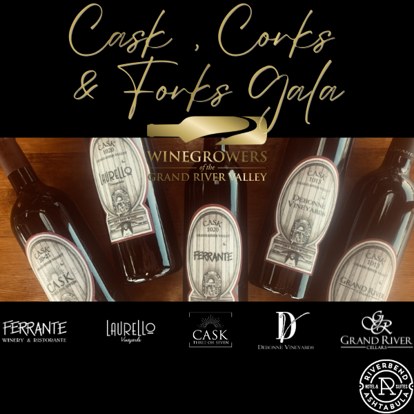 Cask, Corks &amp; Forks Gala at Riverbend Hotel &amp; Suites, Ashtabula Harbor