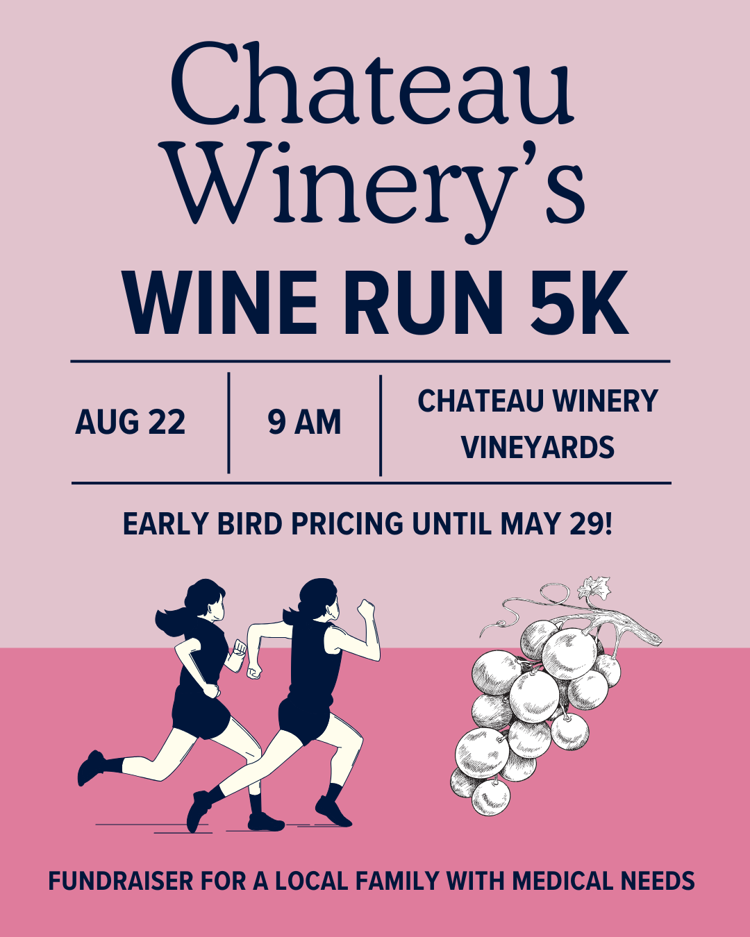 Chateau Winery &amp; Vineyard - Wine Run 5k Race 