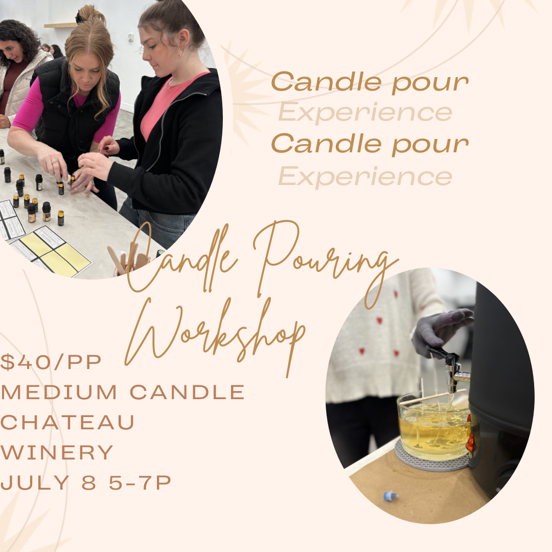 Chateau Winery &amp; Vineyard - Candle Pouring Workshop